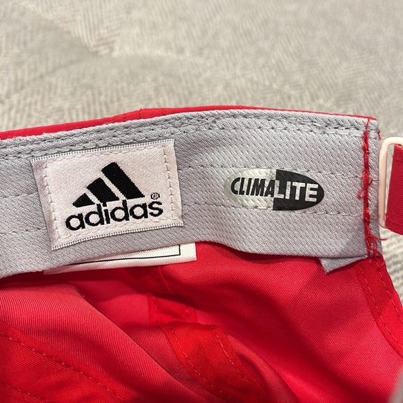 Adidas ClimaLite Baseball Hat one size fits all color Red - Picture 4 of 7